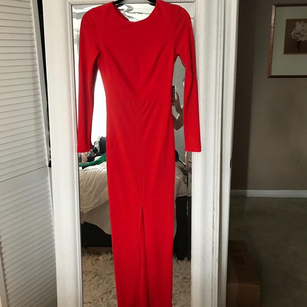 Brand new beautiful burnt orange dress